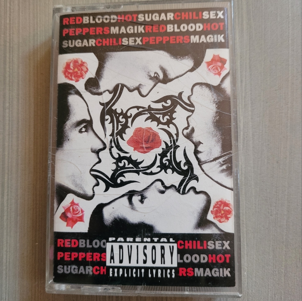 1991 RED HOT CHILI PEPPERS Blood Sugar Sex Magik Cassette Tape